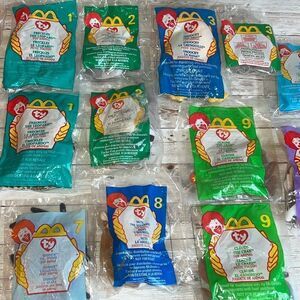 McDONALD’S Beanie Baby Toy Bundle Lot Easter Basket Gift Collectibles Unopened